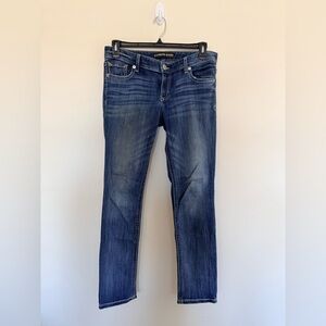 Express Stella Low Rise Skinny Jeans Women’s 8R Blue Stretch Denim